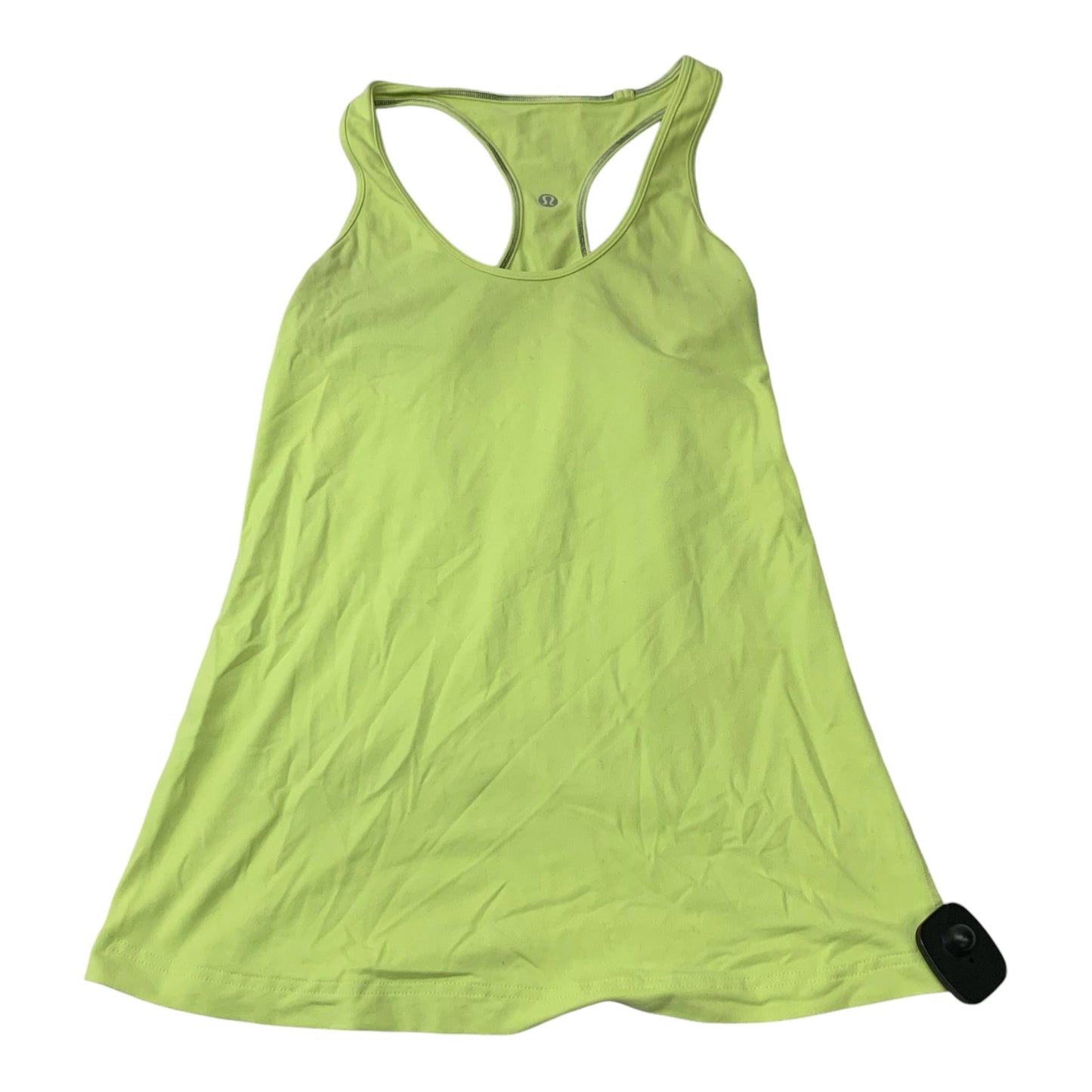 Athletic Tank Top By Lululemon In Yellow, Size: M