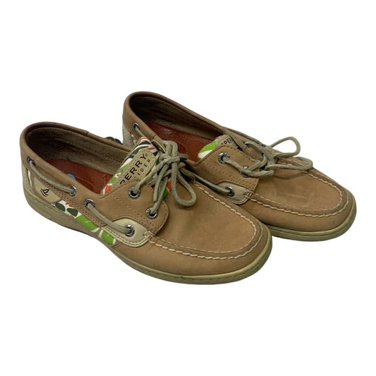 Shoes Flats By Sperry In Brown, Size: 6