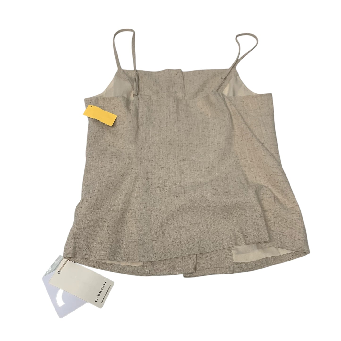 Top Sleeveless By Clothes Mentor In Beige, Size: L