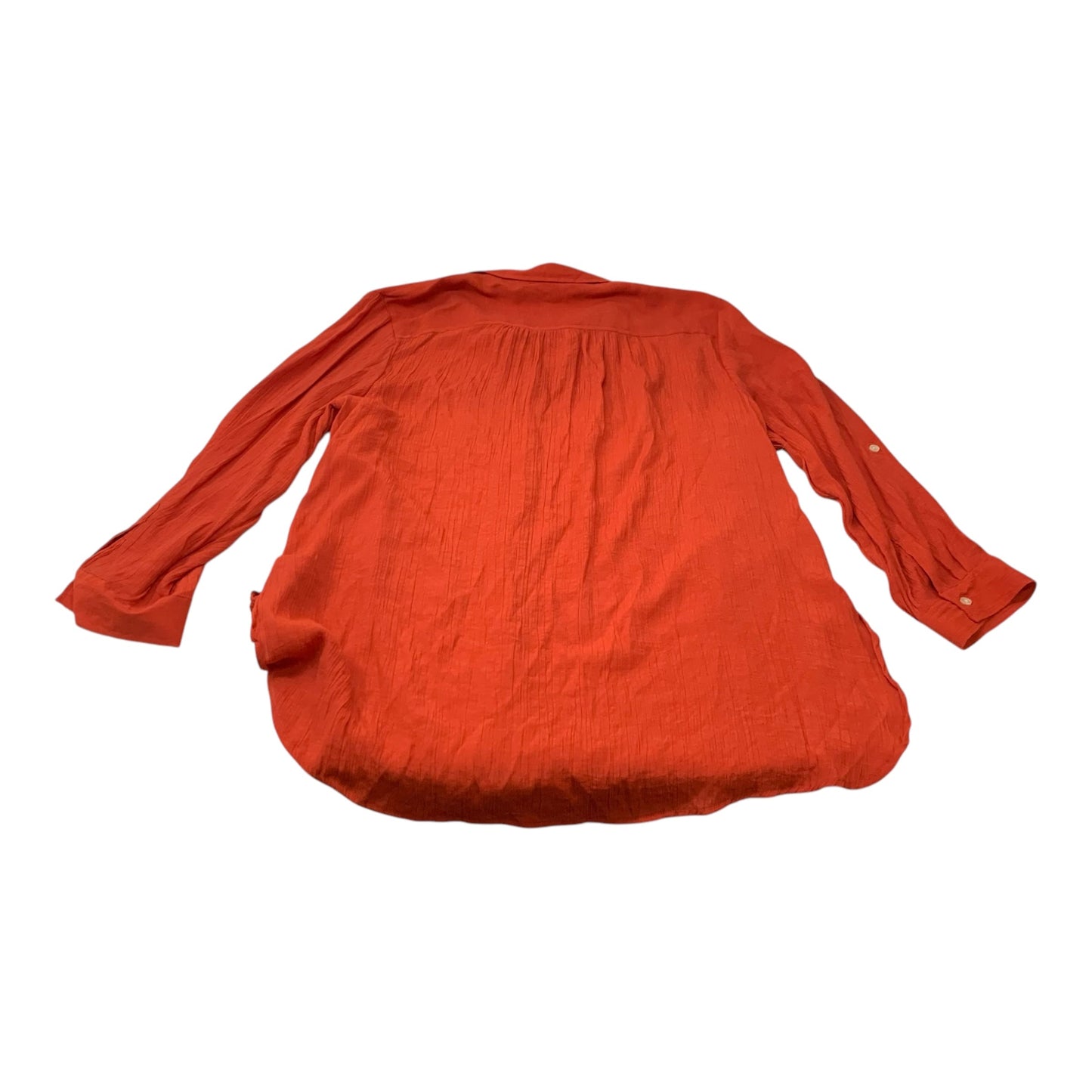 Top Long Sleeve By Cato In Red, Size: 2x