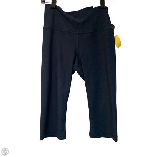 Athletic Leggings Capris By Old Navy In Navy, Size: M