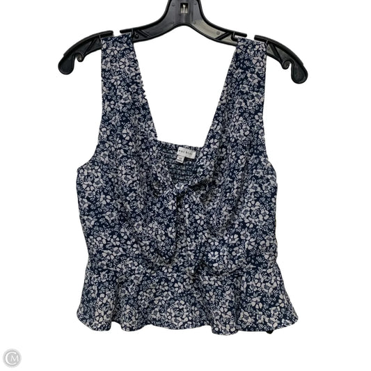 Top Sleeveless By Gianni Bini In Blue, Size: L