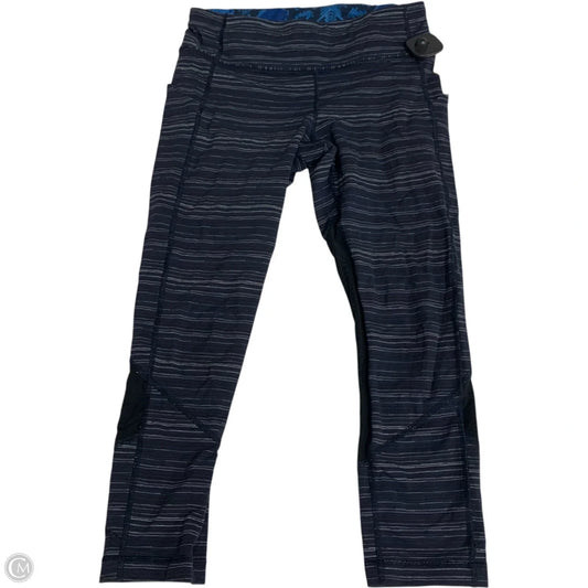 Athletic Leggings Capris By Lululemon In Blue, Size: 6