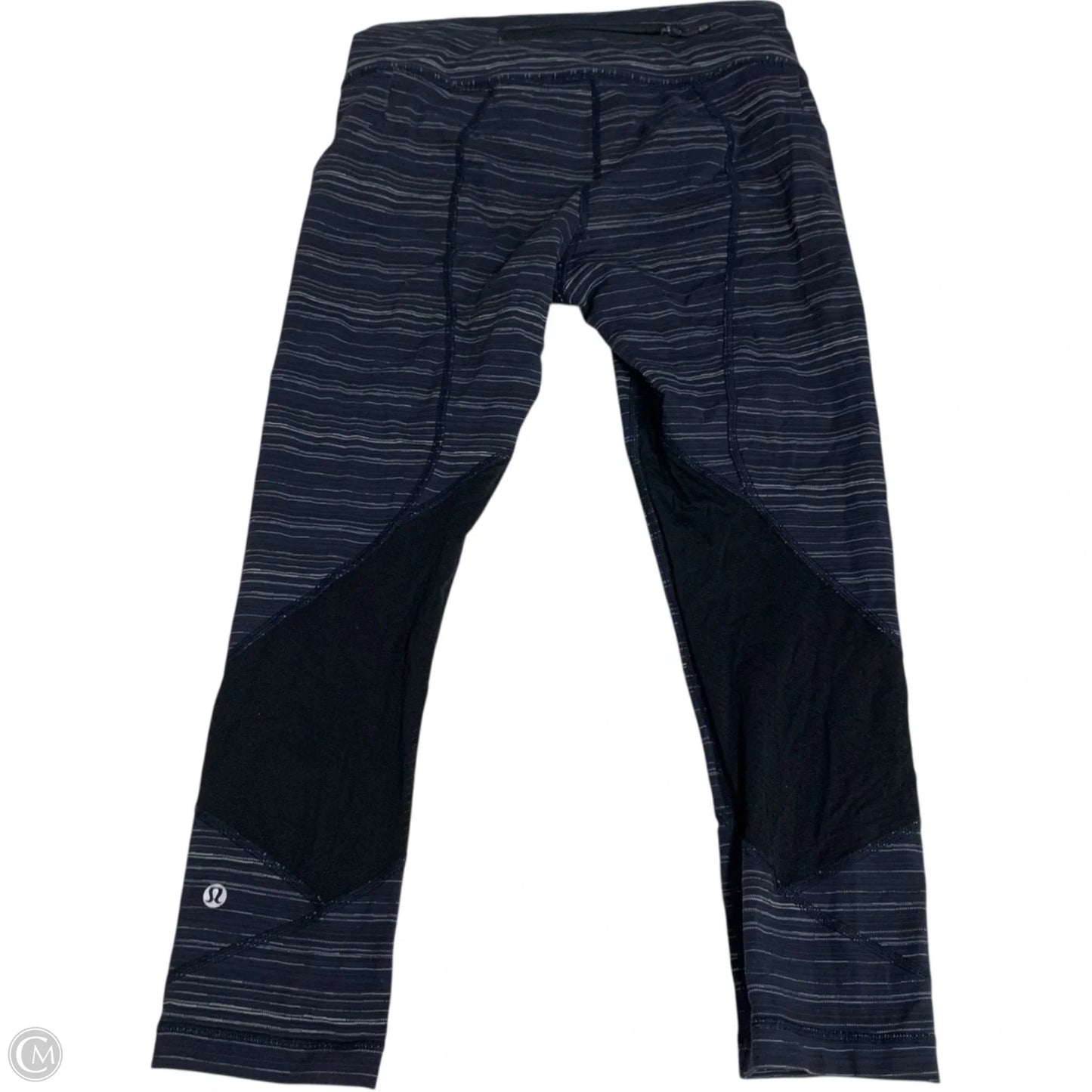 Athletic Leggings Capris By Lululemon In Blue, Size: 6