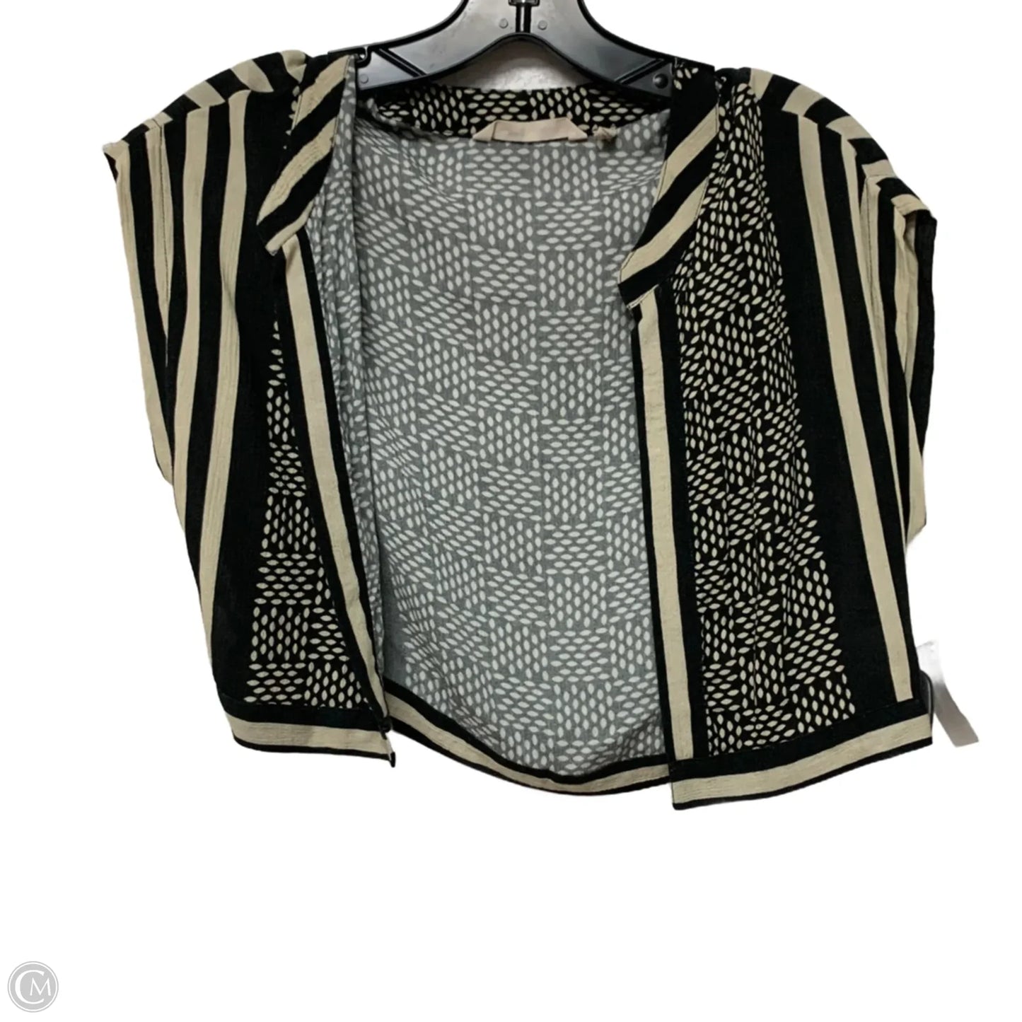 Vest Other By Soft Surroundings In Black & Cream, Size: Xs