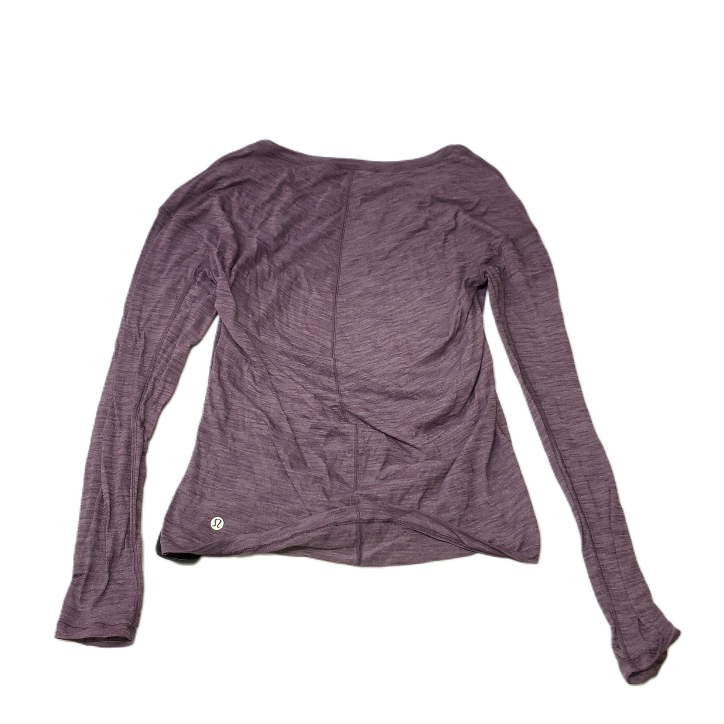 Purple  Athletic Top Long Sleeve Crewneck By Lululemon  Size: S