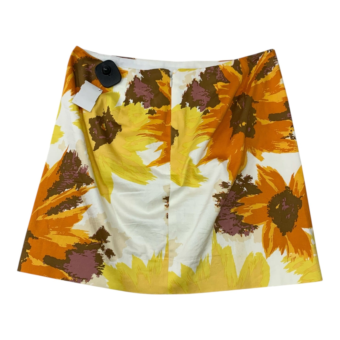 Skirt Mini & Short By J. Crew In Orange & Yellow, Size: Xs