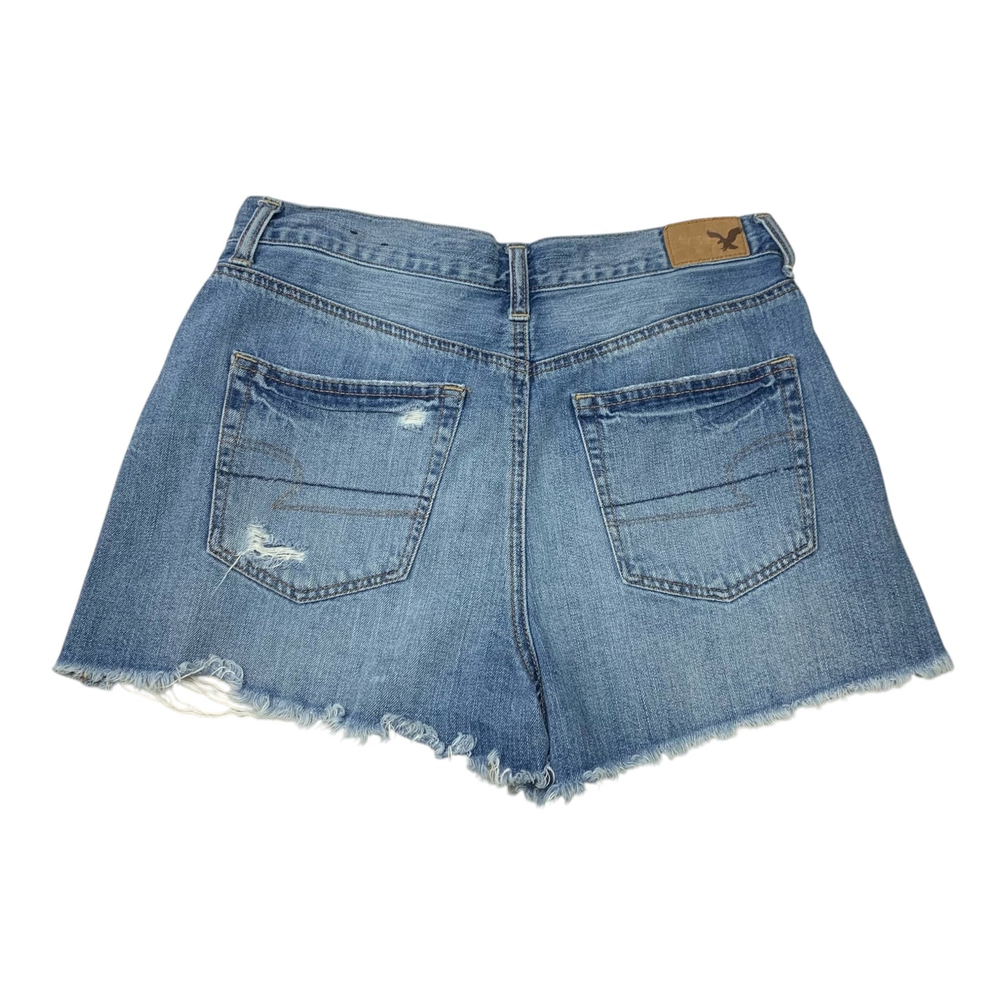 Shorts By American Eagle In Blue Denim, Size: 4