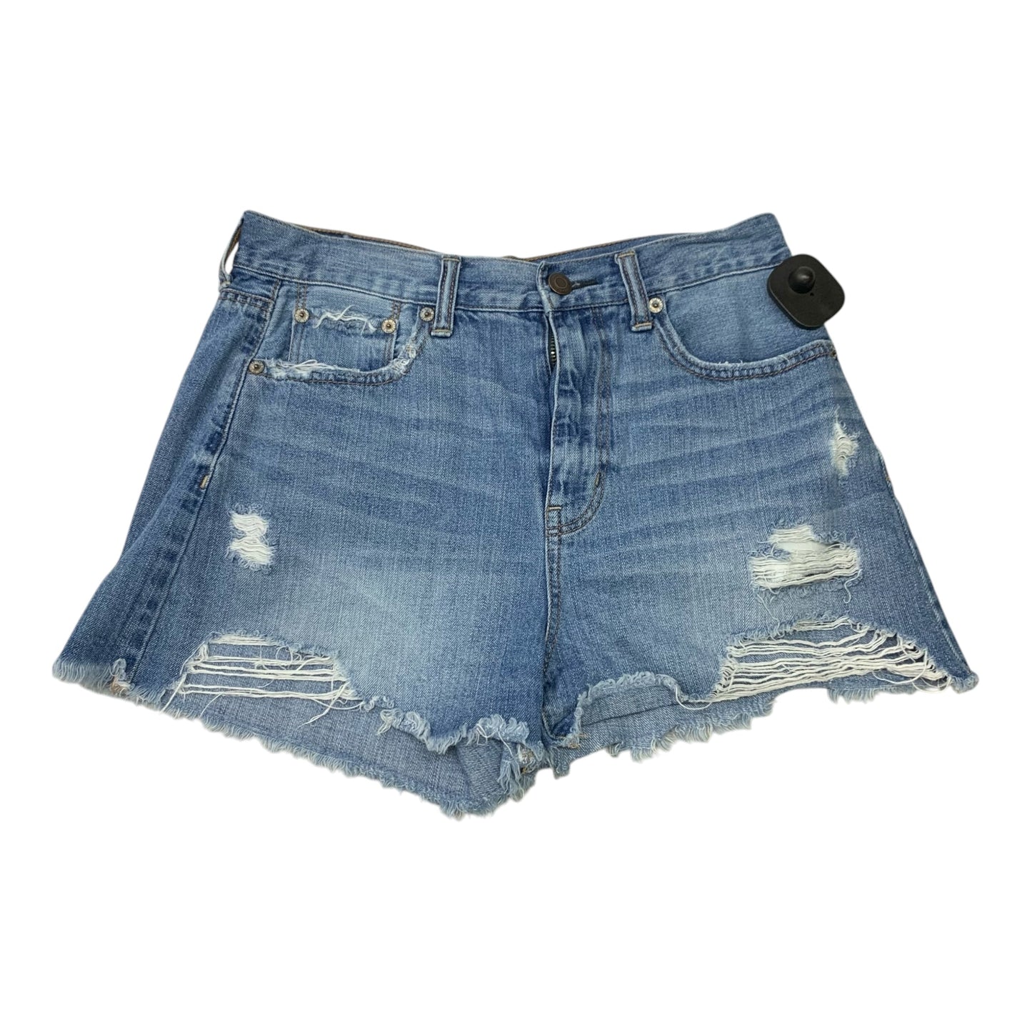 Shorts By American Eagle In Blue Denim, Size: 4