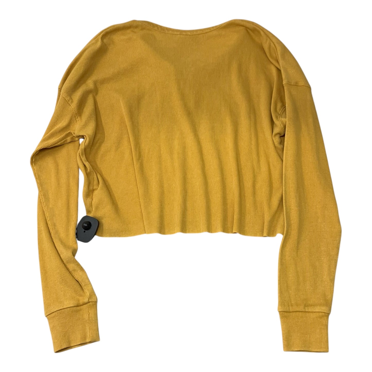 Top Long Sleeve By Wild Fable In Yellow, Size: Xs