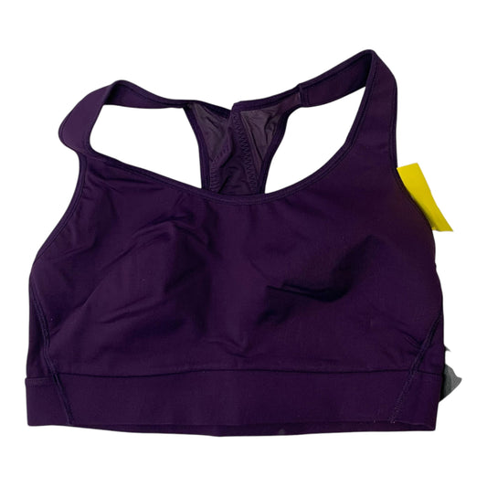 Athletic Bra By Athleta In Purple, Size: M