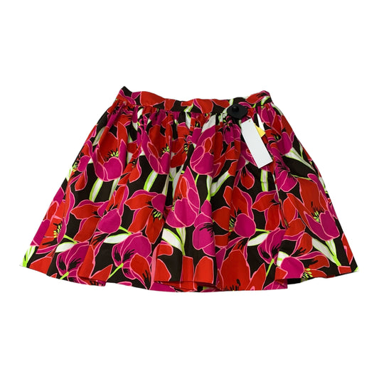 Skirt Designer By Kate Spade In Floral Print, Size: M