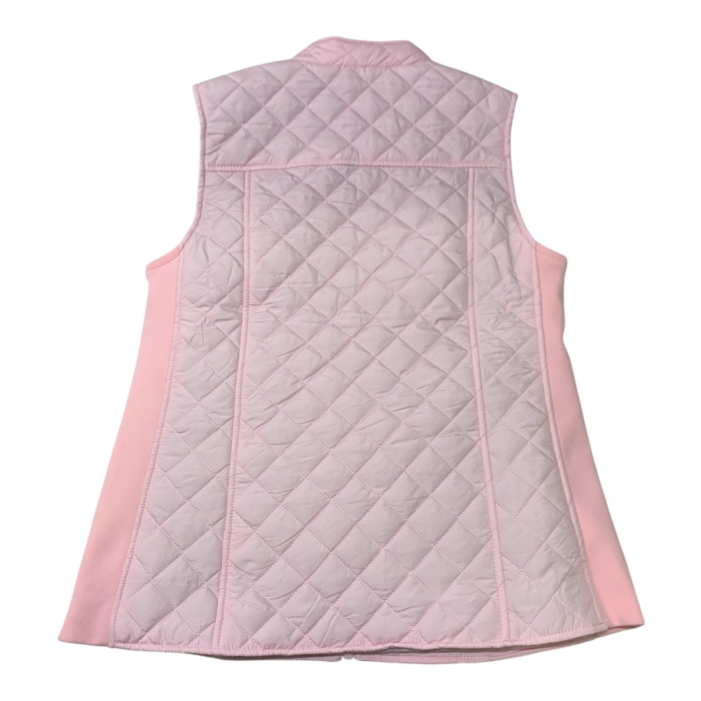 Vest Puffer & Quilted By Kim Rogers In Pink, Size: S