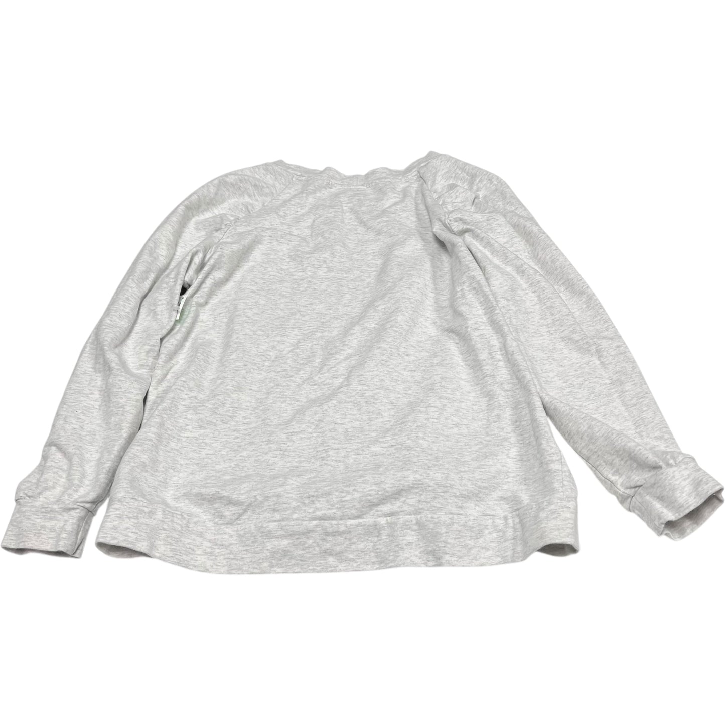 Sweatshirt Crewneck By Clothes Mentor In Grey, Size: S