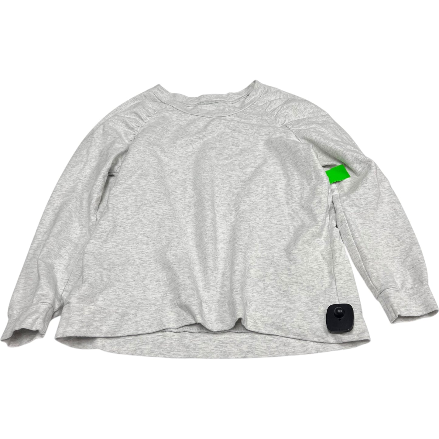 Sweatshirt Crewneck By Clothes Mentor In Grey, Size: S