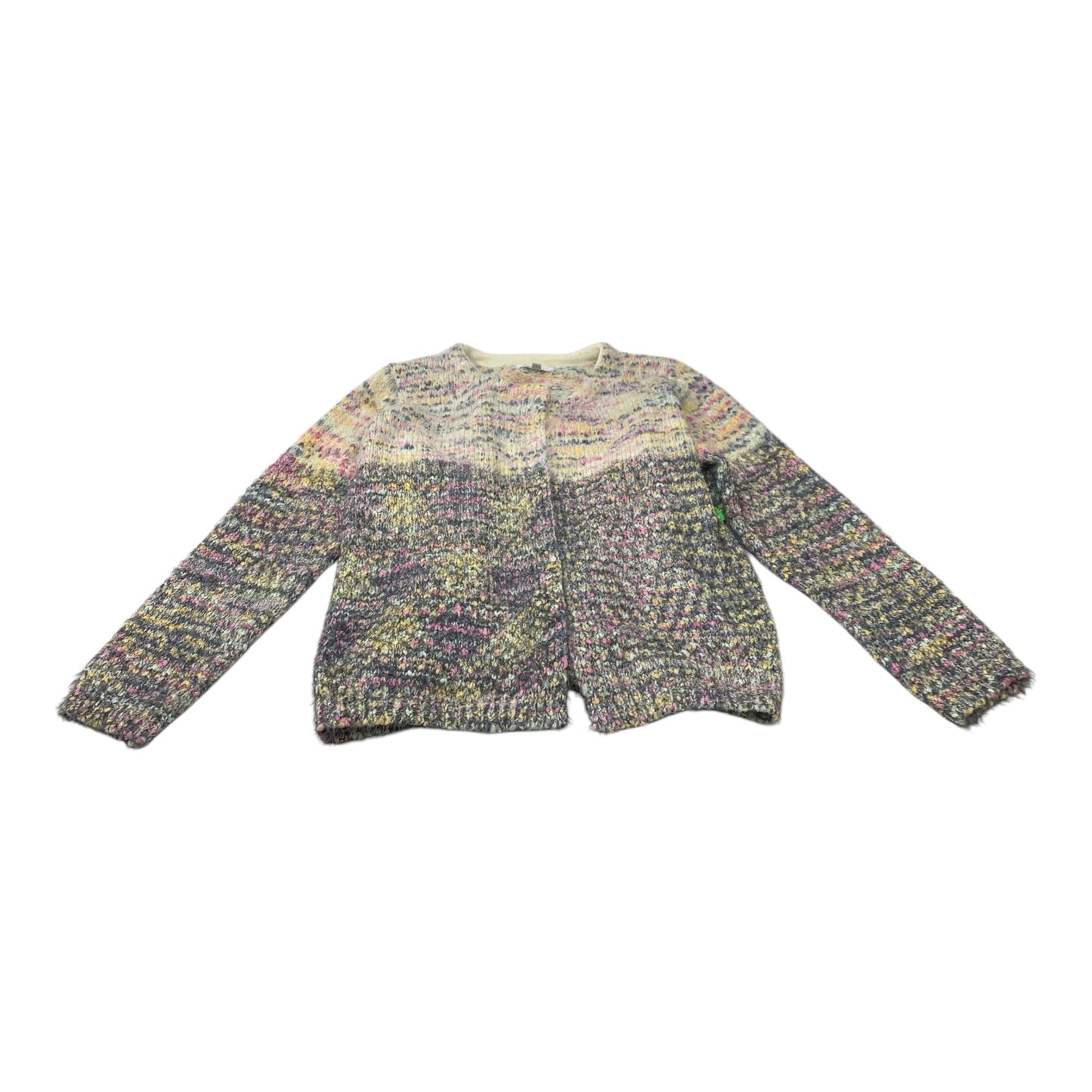 Sweater Cardigan By Solitaire In Multi-colored, Size: Xl