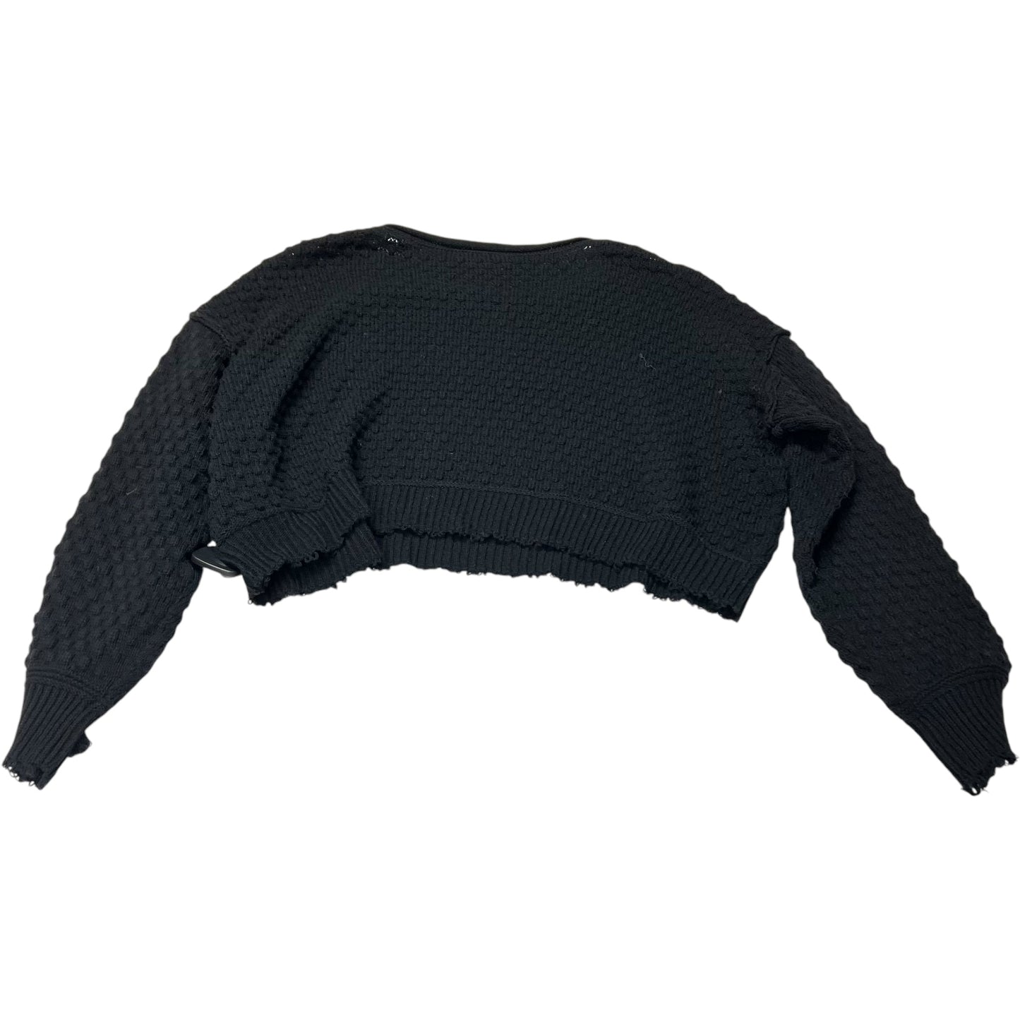 Sweater By Double Zero In Black, Size: 1x