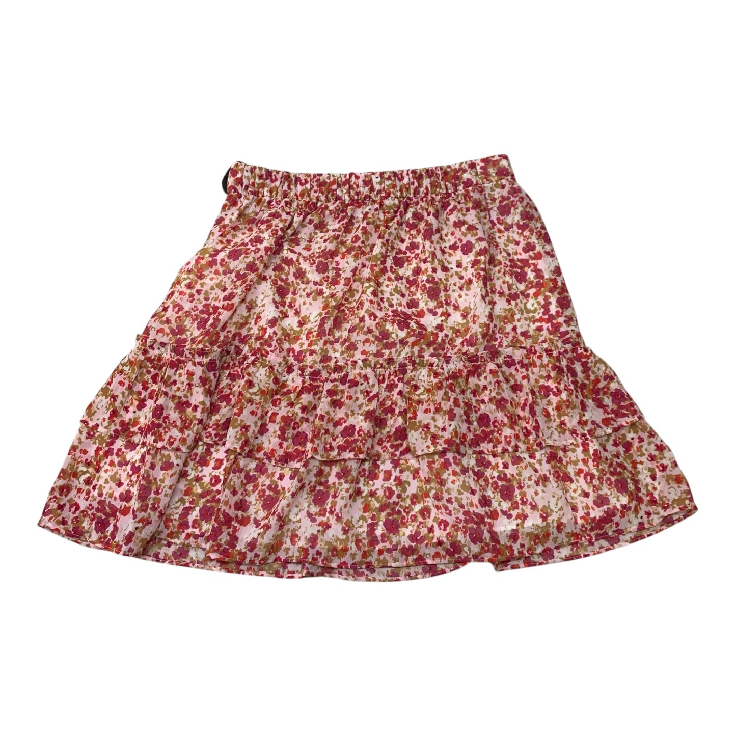 Skirt Mini & Short By J. Crew In Pink & Red, Size: Xs