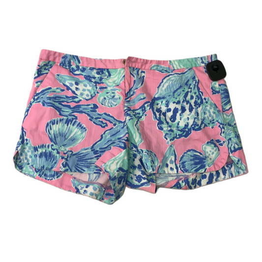 Blue & Pink  Shorts Designer By Lilly Pulitzer  Size: 10