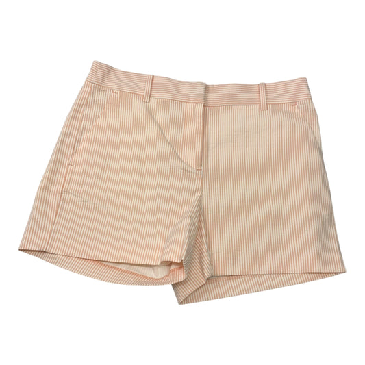 Shorts By Loft In Orange & White, Size: 4