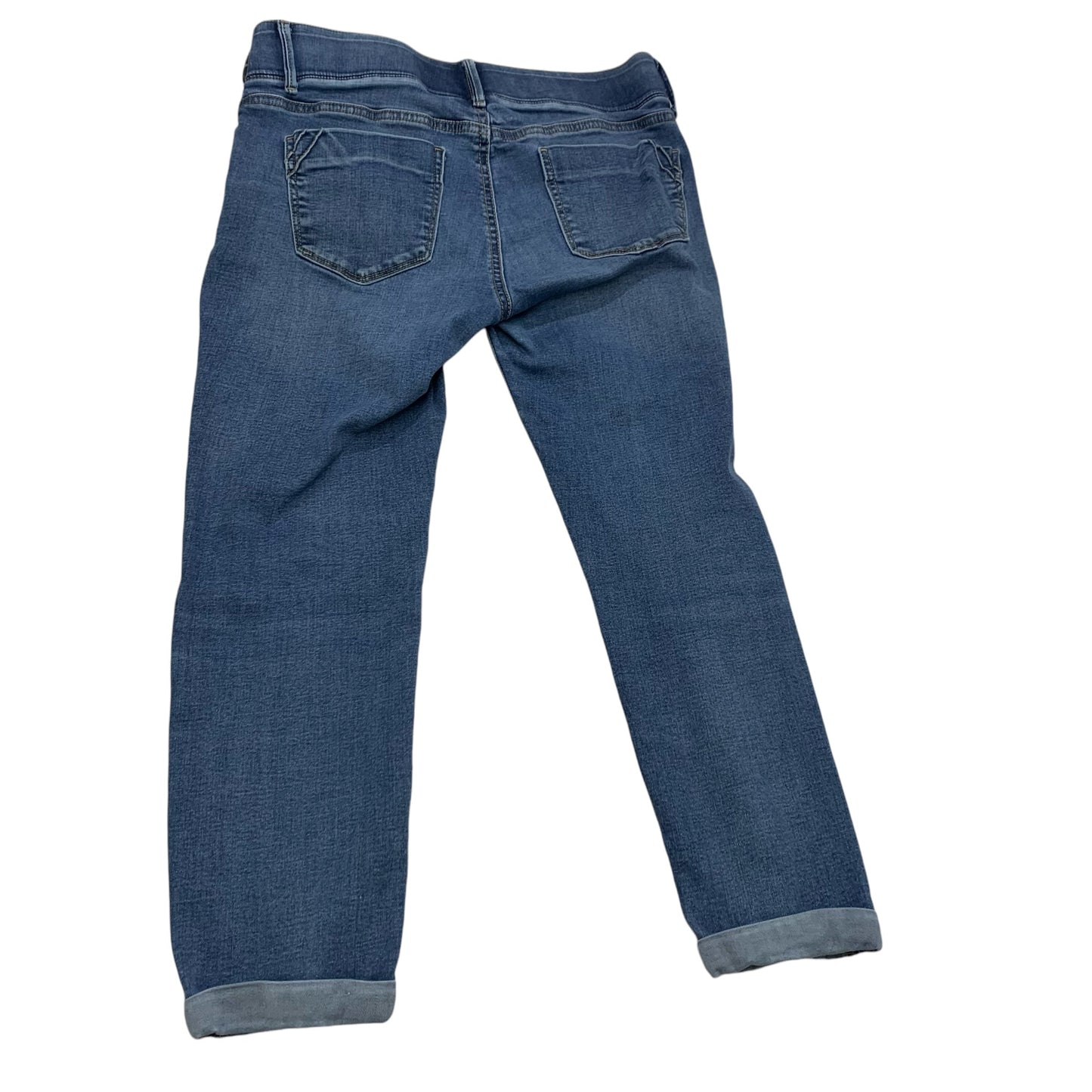 Jeans Skinny By Apt 9 In Blue Denim, Size: 12