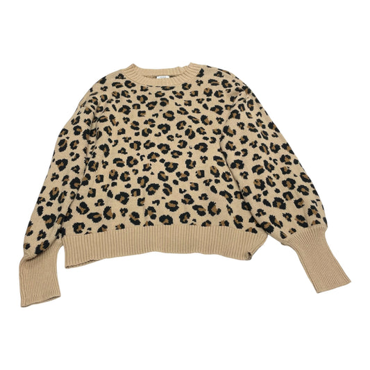 Sweater By Crown And Ivy In Animal Print, Size: Xl