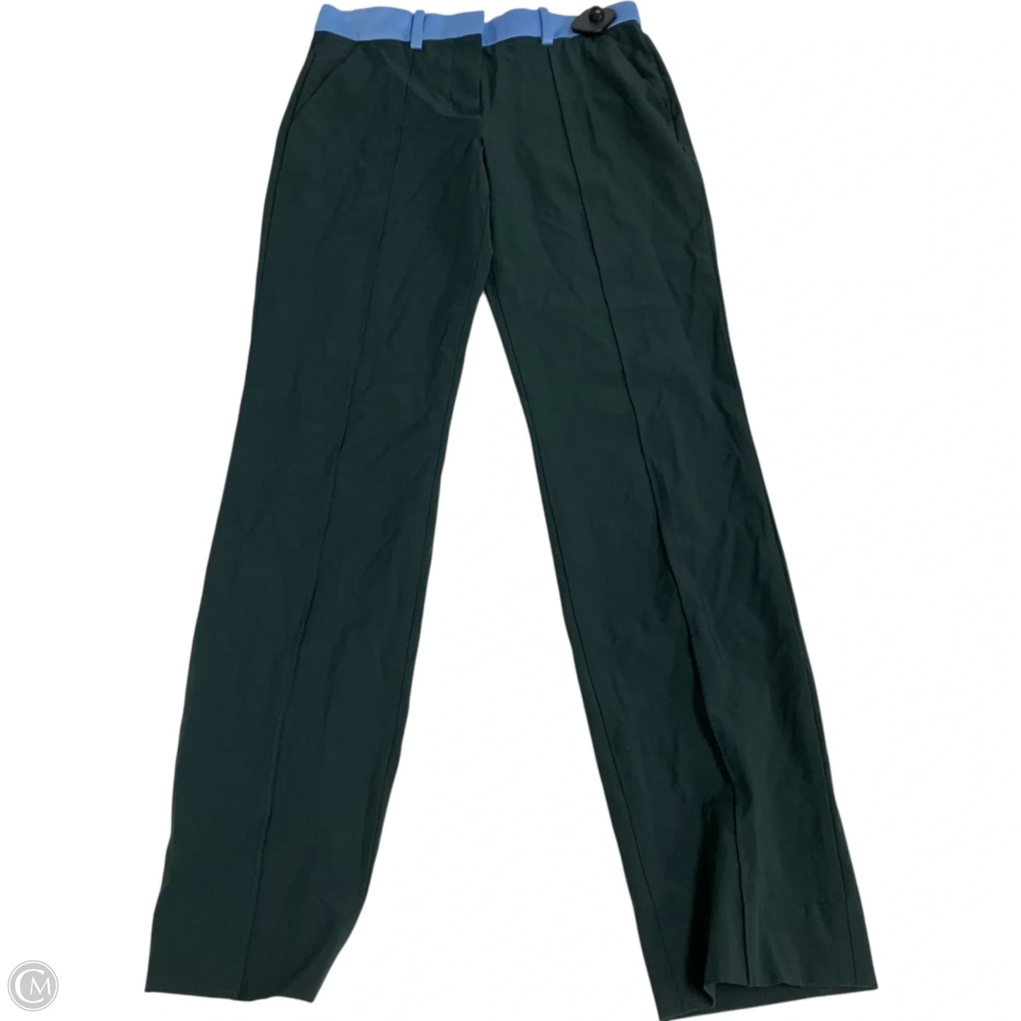 Pants Designer By Tory Burch In Blue & Green, Size: 0