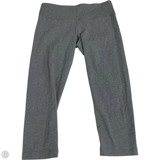 Athletic Leggings Capris By Lululemon In Grey, Size: S