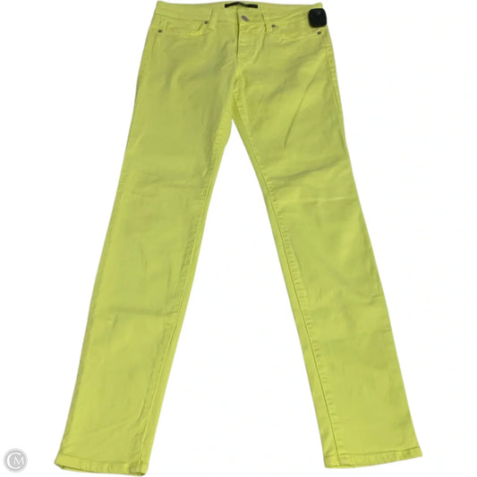 Jeans Skinny By Joes Jeans In Yellow Denim, Size: 6