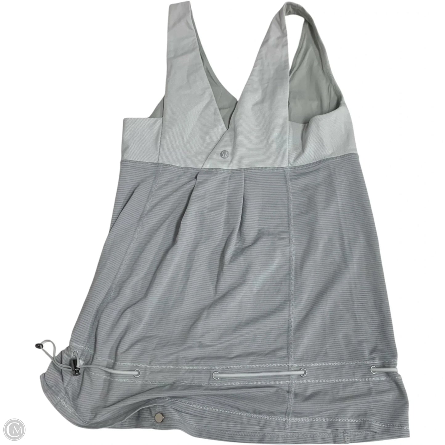 Athletic Tank Top By Lululemon In Grey, Size: S