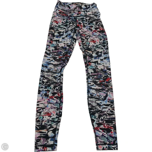 Athletic Leggings By Lululemon In Multi-colored, Size: S