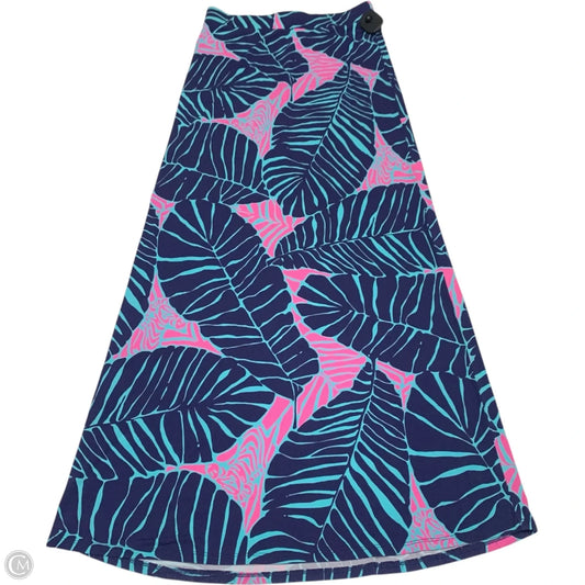 Skirt Designer By Lilly Pulitzer In Blue & Pink, Size: S