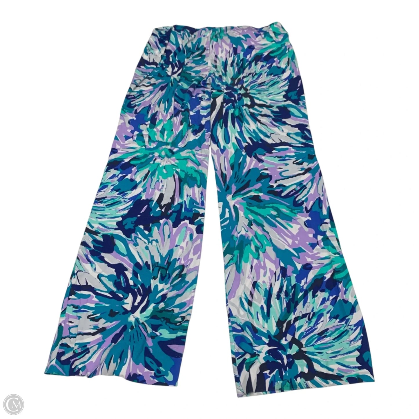 Pants Designer By Lilly Pulitzer In Blue & Purple, Size: M
