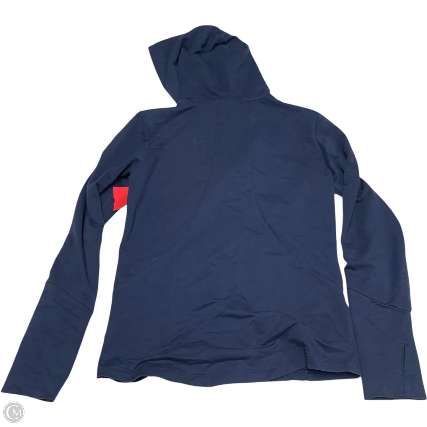 Athletic Jacket By Puma In Navy, Size: M