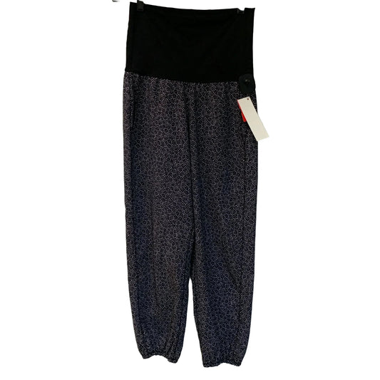 Athletic Pants By Lululemon In Black & White, Size: S