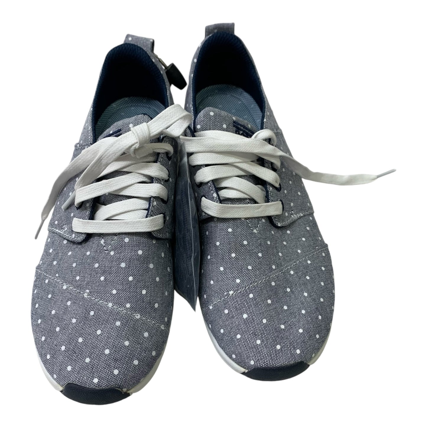 Shoes Sneakers By Bobs In Blue & White, Size: 7.5