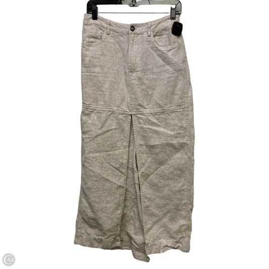 Skirt Maxi By Reformation In Cream, Size: Sp