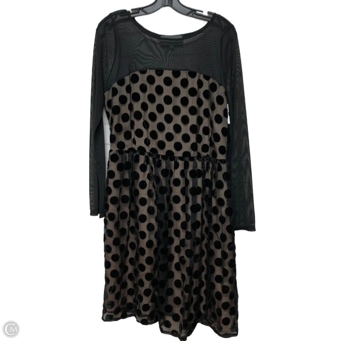 Dress Work By Calvin Klein In Black, Size: M