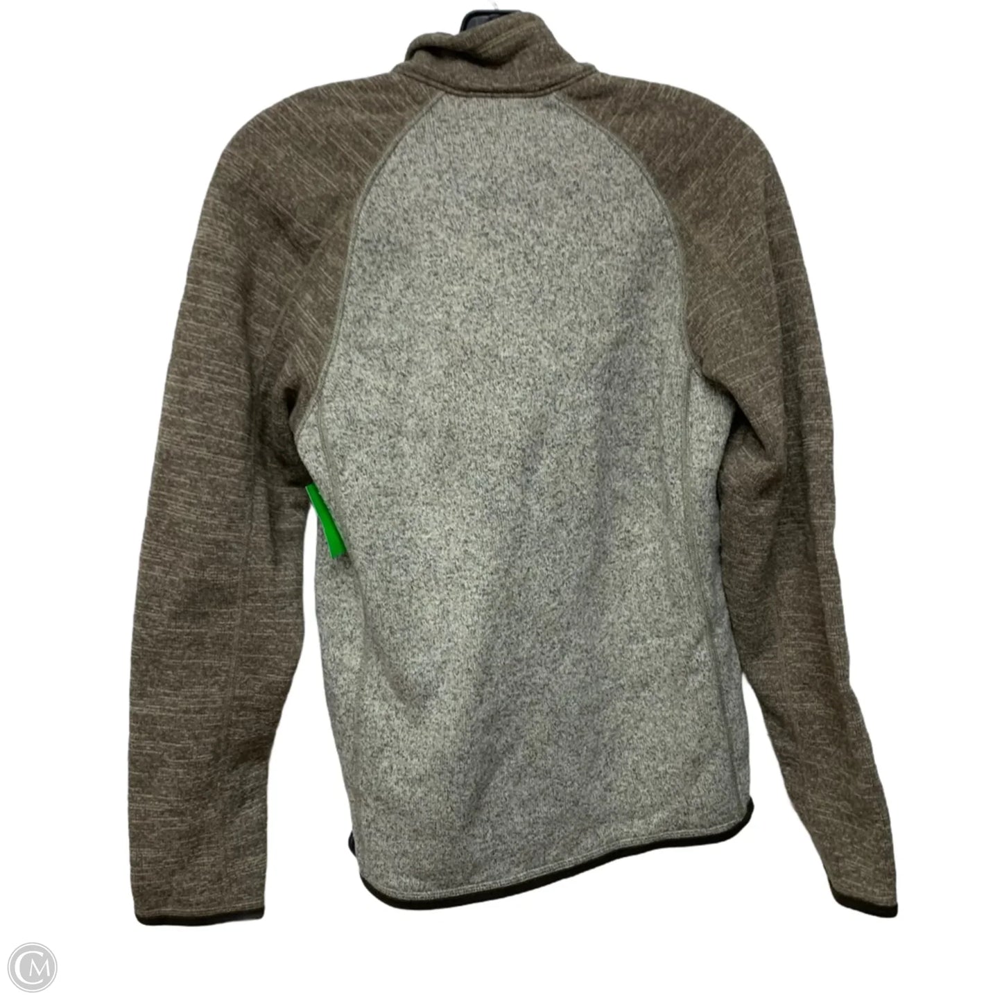 Sweatshirt Collar By Patagonia In Brown, Size: S