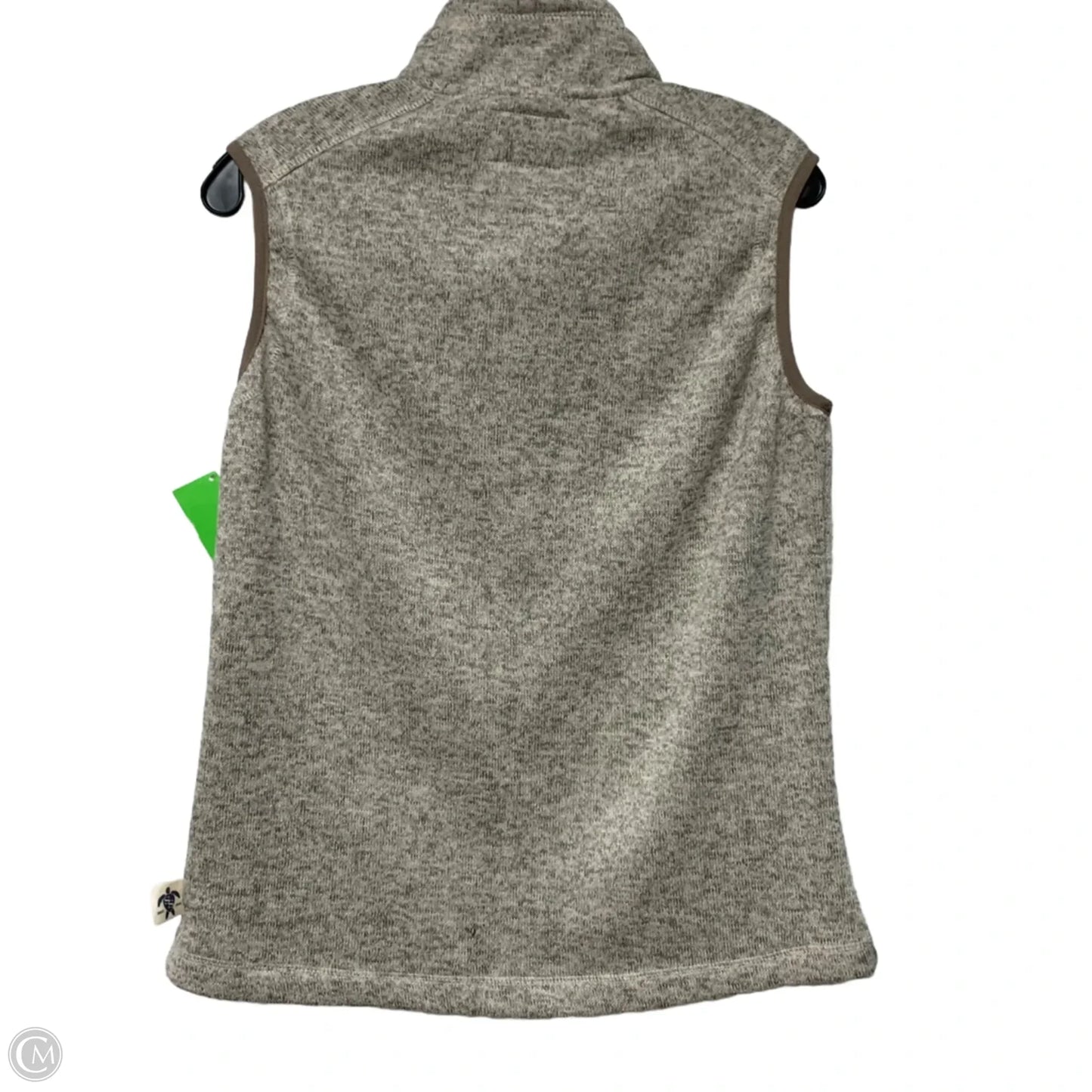 Vest Fleece By Simply Southern In Beige, Size: M