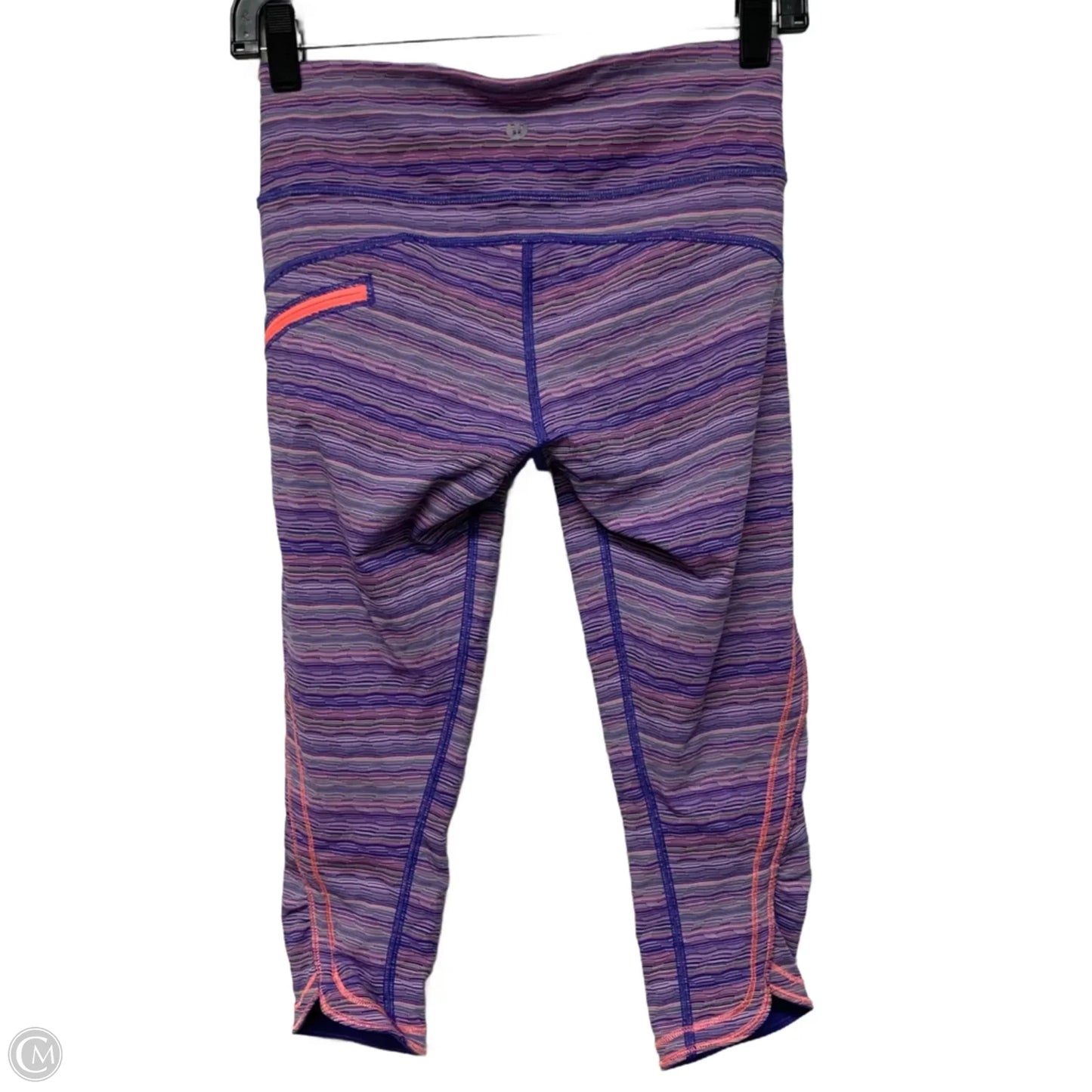 Athletic Leggings Capris By Lululemon In Purple, Size: S
