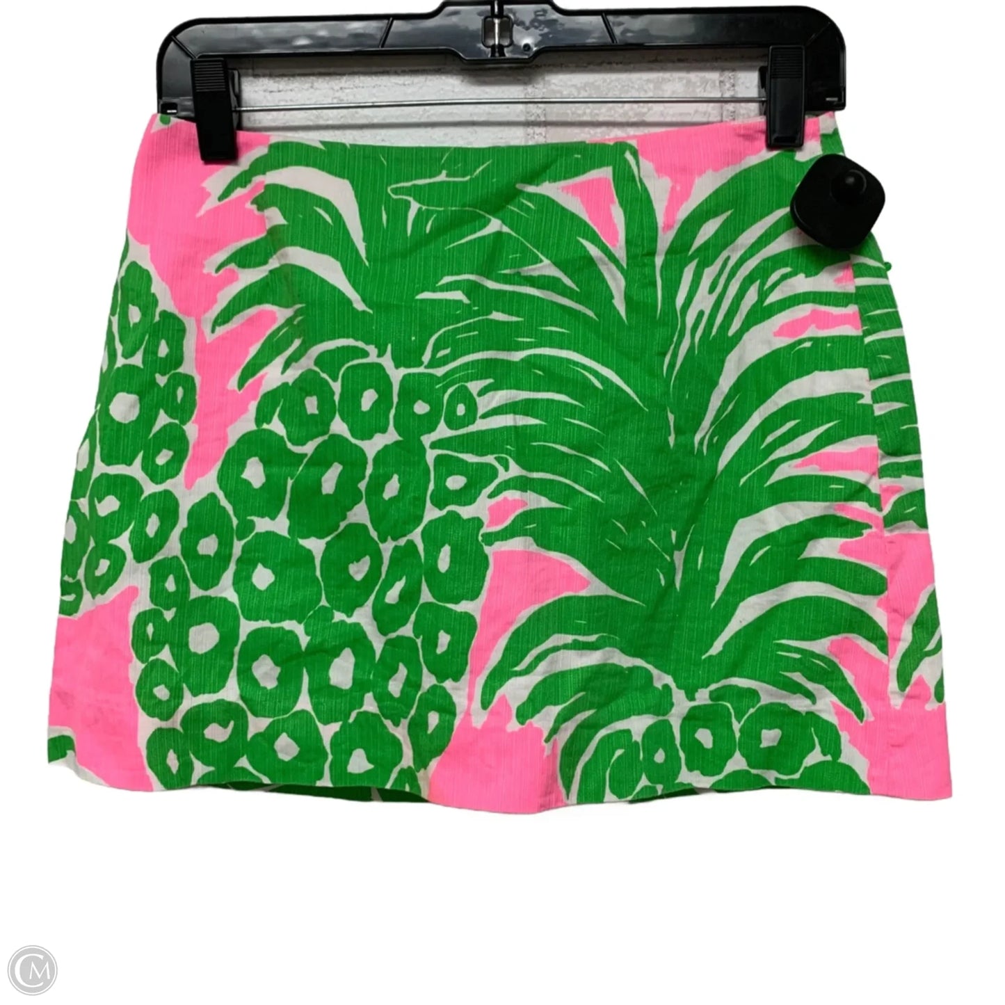 Skirt Designer By Lilly Pulitzer In Green & Pink, Size: Xs