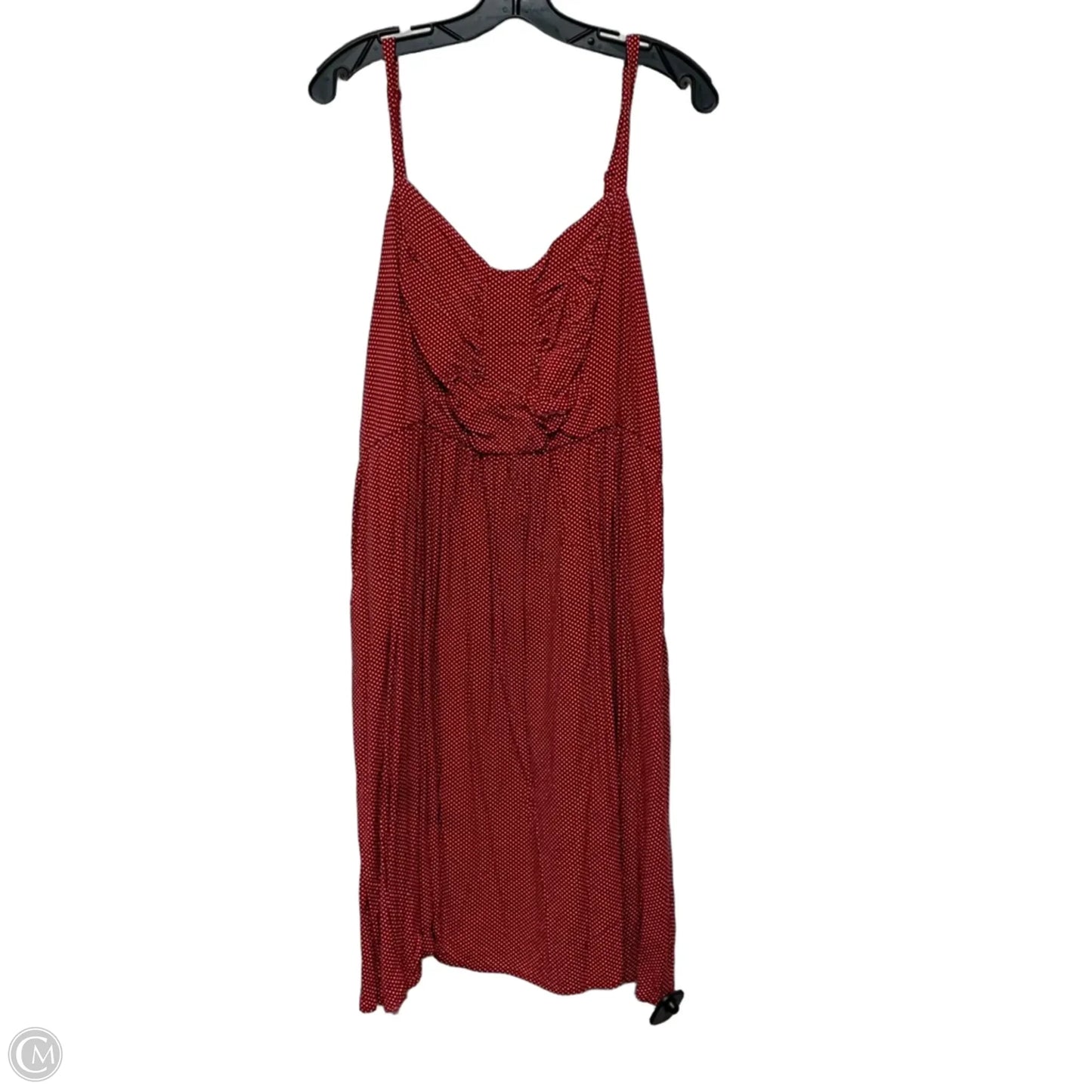 Dress Casual Short By Torrid In Red & White, Size: 3x