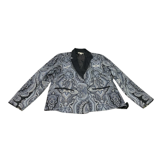 Blazer By Coldwater Creek In Paisley Print, Size: 1x