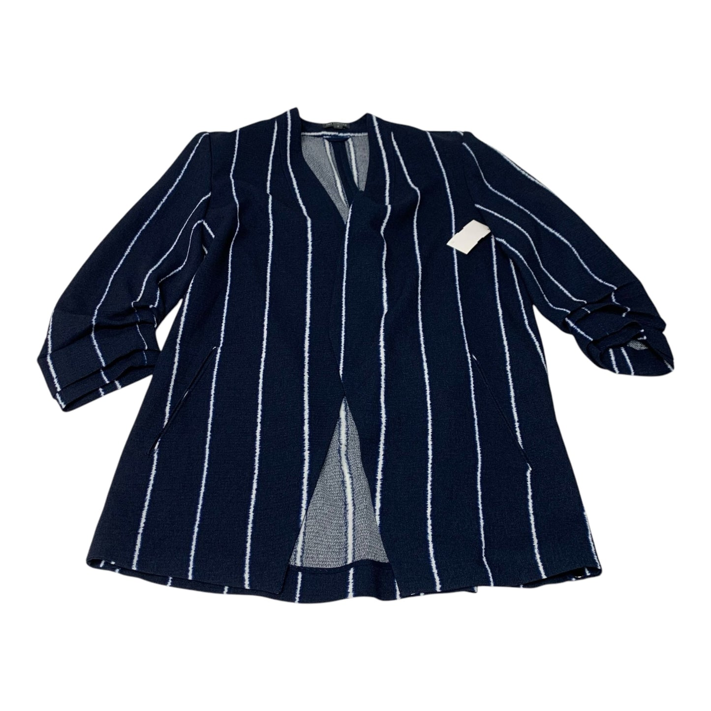 Blazer By Clothes Mentor In Navy, Size: M