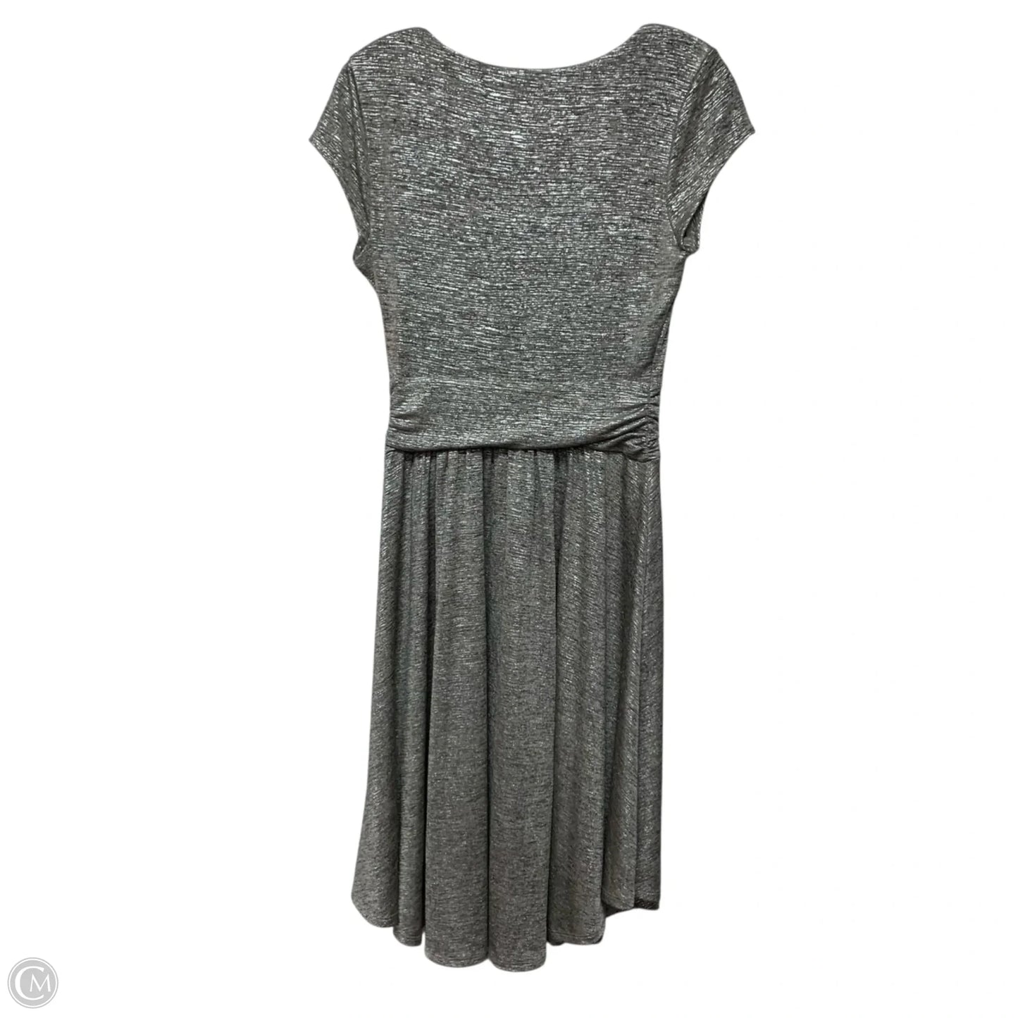 Dress Casual Midi By Maeve In Silver, Size: S
