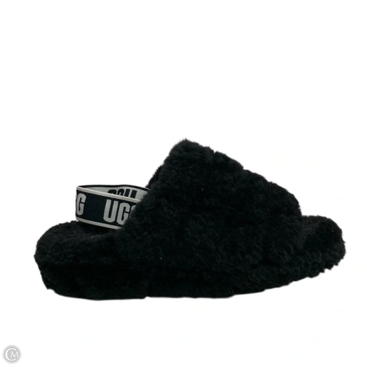Sandals Designer By Ugg In Black, Size: 8