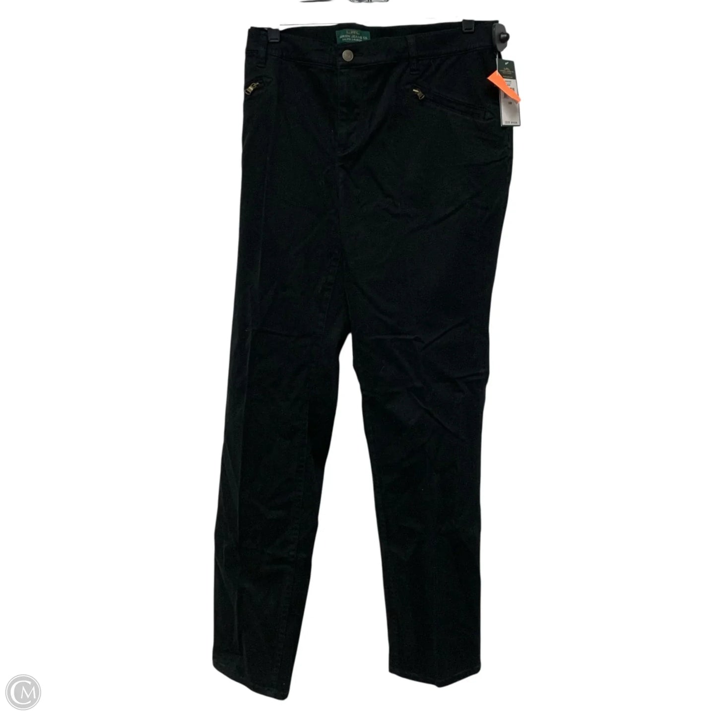 Pants Chinos & Khakis By Lauren By Ralph Lauren In Black, Size: 16