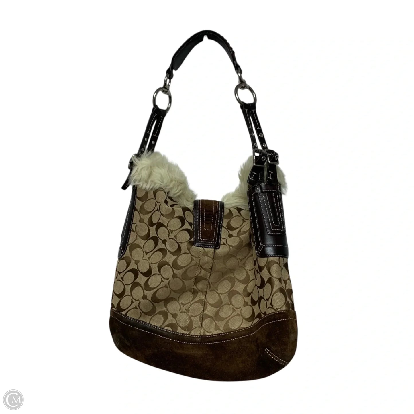 Handbag Designer By Coach, Size: Large