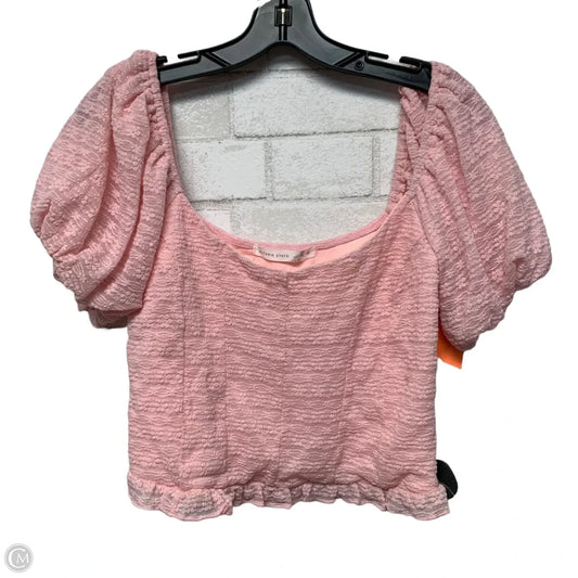 Top Short Sleeve By Altard State In Pink, Size: Xl